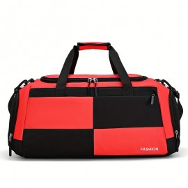 New NnBag Men's Handbag, Multi-Pocket Large Capacity Multifunctional Unisex Travel and Gym Bag - Fashionable Multi-Color, Multifunctional Storage Bag with Large Capacity, Adjustable Shoulder Strap and Separate Shoe Compartment - Durable