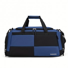 New NnBag Men's Handbag, Multi-Pocket Large Capacity Multifunctional Unisex Travel and Gym Bag - Fashionable Multi-Color, Multifunctional Storage Bag with Large Capacity, Adjustable Shoulder Strap and Separate Shoe Compartment - Durable